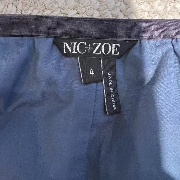 Nic+Zoe A-line Skirt SIZE 4 - Picture 4 of 5